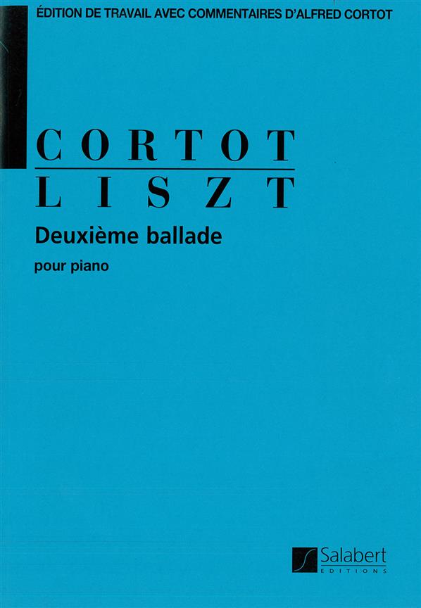 Deuxième ballade - Ed. A. Cortot - pour piano - pro klavír